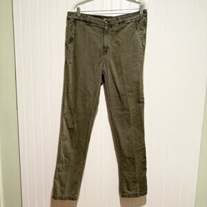 Carbon 2 Cobalt Green Textured Chino Pants Mens 33/32